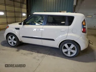 2010 Kia Soul + with VIN KNDJT2A23A7073850, listed as a Copart auction lot 50018515 with 108,747 mi miles and Salvage Title. Bid and sale history available at DreamBid. Image 2.