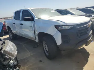 2024 Chevrolet Colorado 2WD Work Truck with VIN 1GCPSBEK6R1150605, listed as a Copart auction lot 42230645 with 17,909 mi miles and Salvage Title. Bid and sale history available at carsss.com. Image 4.