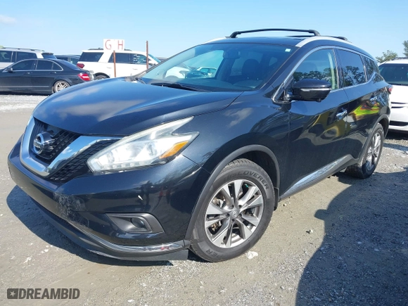 2015 Nissan Murano SL with VIN 5N1AZ2MH6FN204007, listed as a IAAI auction lot 41994301 with 198,671 mi miles. Bid and sale history available at carsss.com. Image 21.