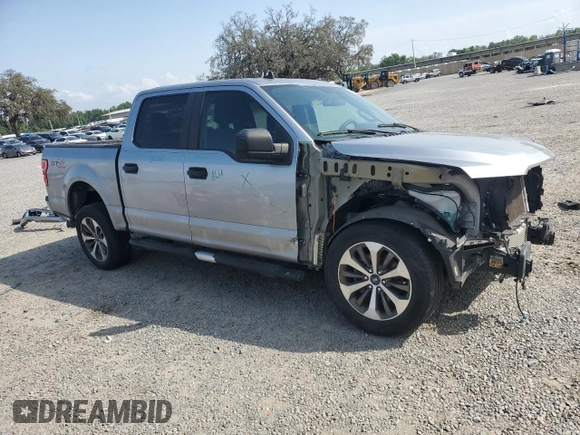 2020 Ford F-150 XL with VIN 1FTEW1C40LKF52020, listed as a Copart auction lot 50210665 with 56,242 mi miles and Non Repairable. Bid and sale history available at DreamBid. Image 4.
