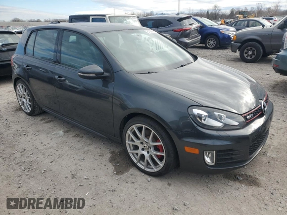 2010 Volkswagen GTI with VIN WVWHV7AJXAW186245, listed as a Copart auction lot 81362664 with 43,085 mi miles and Clean Title. Bid and sale history available at carsss.com. Image 4.