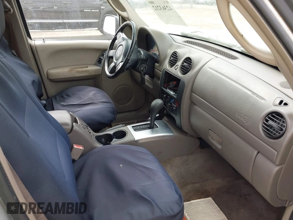 2002 Jeep Liberty Limited with VIN 1J4GL58K92W148750, listed as a IAAI auction lot 42363212 with 221,362 mi miles and . Bid and sale history available at DreamBid. Image 5.