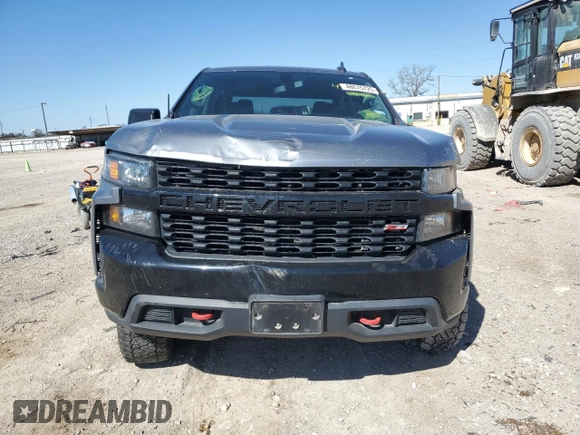 2020 Chevrolet Silverado 1500 Custom Trail Boss with VIN 3GCPYCEFXLG445173, listed as a Copart auction lot 48675725 with 63,073 mi miles and Salvage Title. Bid and sale history available at DreamBid. Image 5.