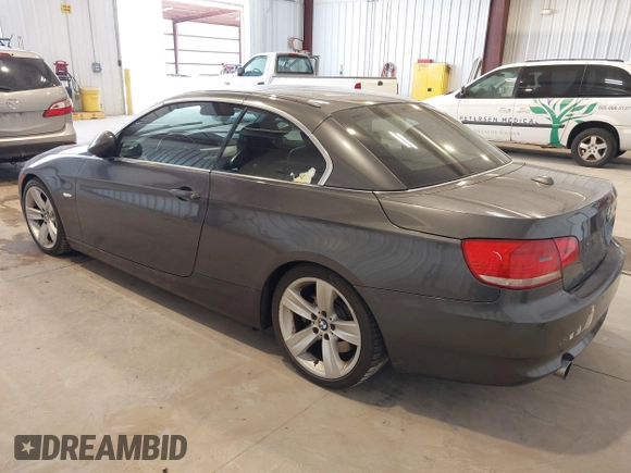 2007 BMW 3 Series 335i with VIN WBAWL73537PX49956, listed as a IAAI auction lot 42571466 with 133,189 mi miles and . Bid and sale history available at DreamBid. Image 3.