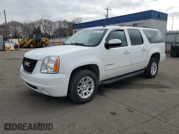 2014 GMC Yukon XL SLT with VIN 1GKS2KE74ER103417, listed as a Copart auction lot 53877545 with 188,084 mi miles and Salvage Title. Bid and sale history available at carsss.com. Image 1.