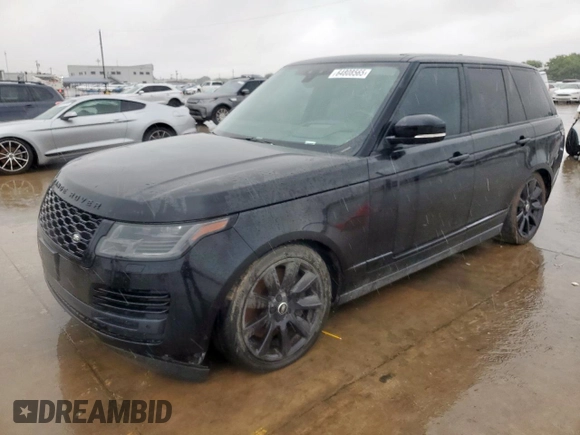 2019 Land Rover Range Rover HSE with VIN SALGS2SV0KA549670, listed as a Copart auction lot 64808565 with 140,043 mi miles and Clean title. Bid and sale history available at DreamBid. Image 1.