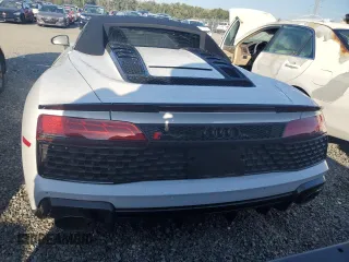 2021 Audi R8 Spyder performance z VIN WUA4BCFX5M7901463, wystawiony jako Copart lot #73882684 z przebiegiem Nie podano mil oraz Szkody całkowita. Historia ofert i sprzedaży dostępna na DreamBid. Obrazek 6.