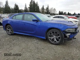 2019 Dodge Charger GT with VIN 2C3CDXHG9KH612745, listed as a Copart auction lot 51450875 with 59,094 mi miles and Salvage Title. Bid and sale history available at DreamBid. Image 4.