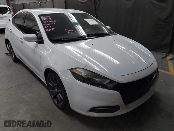 2016 Dodge Dart SE with VIN 1C3CDFAA0GD606207, listed as a IAAI auction lot 42441745 with 144,931 mi miles and . Bid and sale history available at DreamBid. Image 1.