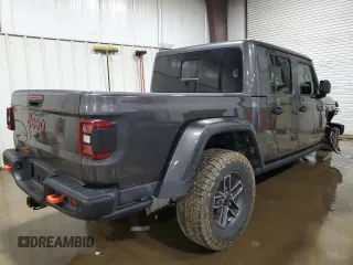 2024 Jeep Gladiator Mojave X with VIN 1C6JJTEG2RL106980, listed as a Copart auction lot 55142885 with 7,263 mi miles and Salvage title. Bid and sale history available at DreamBid. Image 3.