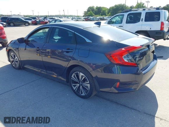 2016 Honda Civic Sedan EX-L with VIN 19XFC1F71GE041024, listed as a IAAI auction lot 41943073 with 59,833 mi miles. Bid and sale history available at carsss.com. Image 3.