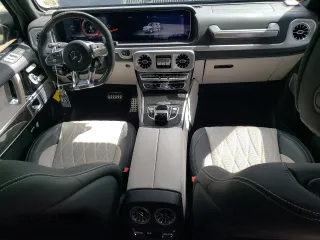 2024 Mercedes-Benz G 63 AMG with VIN W1NYC7HJ0RX504884, listed as a Copart auction lot 50609385 with 3,591 mi miles and Salvage Title. Bid and sale history available at DreamBid. Image 8.