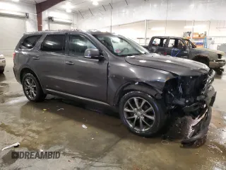 2017 Dodge Durango GT with VIN 1C4RDJDG7HC791033, listed as a Copart auction lot 85165244 with 190,070 mi miles and Non Repairable. Bid and sale history available at carsss.com. Image 4.