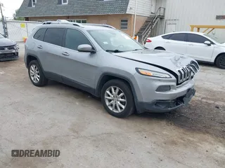 2016 Jeep Cherokee Limited z VIN 1C4PJMDB1GW181342, wystawiony jako IAAI lot #42358434 z przebiegiem 162 137 mil mil oraz . Historia ofert i sprzedaży dostępna na DreamBid. Obrazek 1.