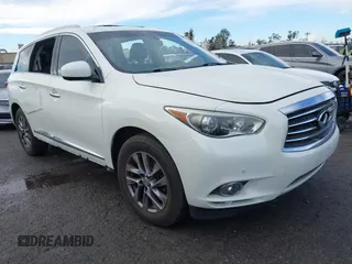 2015 Infiniti QX60 with VIN 5N1AL0MN4FC530895, listed as a IAAI auction lot 41410685 with 89,927 mi miles. Bid and sale history available at carsss.com. Image 1.