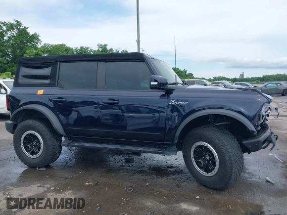 2021 Ford Bronco z VIN 1FMEE5DP2MLA89419, wystawiony jako IAAI lot #42346223 z przebiegiem Nie podano mil oraz . Historia ofert i sprzedaży dostępna na DreamBid. Obrazek 14.