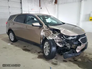 2018 Chevrolet Equinox LT with VIN 3GNAXJEV3JL274122, listed as a Copart auction lot 47974365 with 53,314 mi miles and Salvage Title. Bid and sale history available at carsss.com. Image 4.