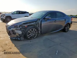 2015 Lexus IS 250 with VIN JTHBF1D25F5066322, listed as a Copart auction lot 55845715 with 78,881 mi miles and Salvage title. Bid and sale history available at DreamBid. Image 1.
