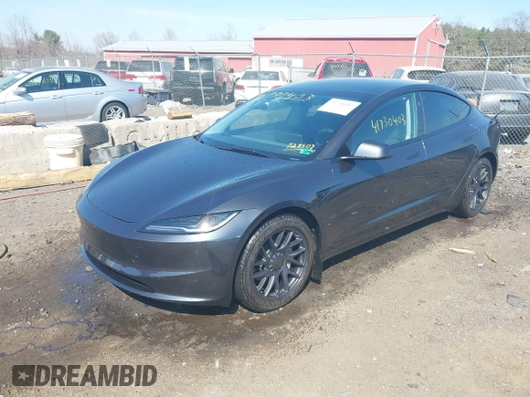 2024 Tesla Model 3 with VIN 5YJ3E1EA6RF728507, listed as a IAAI auction lot 41730403 with 17,563 mi miles and . Bid and sale history available at DreamBid. Image 19.