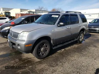 2005 Mercury Mountaineer with VIN 4M2ZU86E55UJ19847, listed as a Copart auction lot 80368874 with 106,005 mi miles and Salvage title. Bid and sale history available at DreamBid. Image 1.