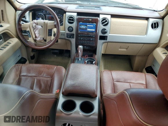 2012 Ford F-150 XL with VIN 1FTFW1ETXCKD48799, listed as a Copart auction lot 53849915 with 134,220 mi miles and Salvage Title. Bid and sale history available at DreamBid. Image 8.