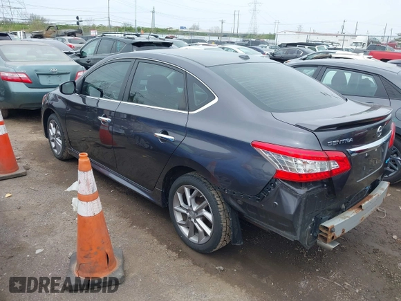 2014 Nissan Sentra SR with VIN 3N1AB7AP5EY282106, listed as a IAAI auction lot 42029280 with 76,514 mi miles and . Bid and sale history available at DreamBid. Image 3.