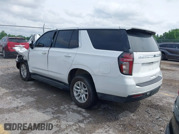 2021 Chevrolet Tahoe Commercial z VIN 1GNSKLEDXMR359932, wystawiony jako IAAI lot #42275551 z przebiegiem 24 mil mil oraz . Historia ofert i sprzedaży dostępna na DreamBid. Obrazek 3.