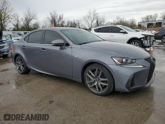 2017 Lexus IS 300 with VIN JTHCM1D21H5021648, listed as a Copart auction lot 51673075 with 117,235 mi miles and Clean title. Bid and sale history available at DreamBid. Image 4.