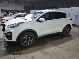 2020 Kia Sportage LX with VIN KNDPMCAC2L7736141, listed as a Copart auction lot 88645735 with 61,543 mi miles and Salvage Title. Bid and sale history available at DreamBid. Image 1.