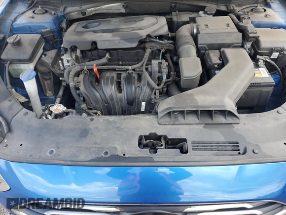 2018 Hyundai Sonata SEL with VIN 5NPE34AFXJH618485, listed as a Copart auction lot 50885105 with 70,569 mi miles and Salvage Title. Bid and sale history available at DreamBid. Image 11.
