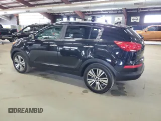 2015 Kia Sportage EX with VIN KNDPC3AC9F7710739, listed as a Copart auction lot 54252485 with 192,184 mi miles and Clean title. Bid and sale history available at DreamBid. Image 2.