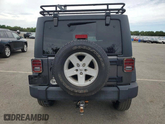 2017 Jeep Wrangler Sport with VIN 1C4GJWAG8HL608093, listed as a Copart auction lot 65006675 with 52,630 mi miles and Salvage title. Bid and sale history available at DreamBid. Image 6.