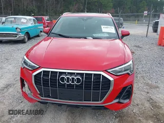 2023 Audi Q3 S line Premium with VIN WA1DECF3XP1068746, listed as a IAAI auction lot 41807775 with 38,993 mi miles and . Bid and sale history available at DreamBid. Image 13.