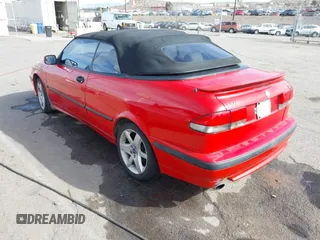 2002 Saab 9-3 SE with VIN YS3DF78K127007248, listed as a IAAI auction lot 41523510 with 105,211 mi miles. Bid and sale history available at carsss.com. Image 3.