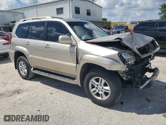 2004 Lexus GX 470 with VIN JTJBT20X340043730, listed as a Copart auction lot 73517824 with 203,606 mi miles and Salvage Title. Bid and sale history available at carsss.com. Image 4.