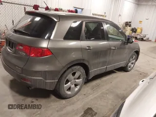 2008 Acura RDX with VIN 5J8TB18208A020341, listed as a IAAI auction lot 41525576 with 124,575 mi miles. Bid and sale history available at carsss.com. Image 4.