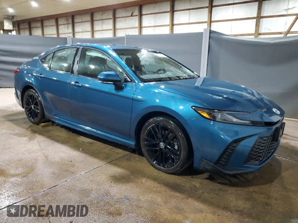 2025 Toyota Camry LE with VIN 4T1DAACK4SU503491, listed as a Copart auction lot 55320605 with Not Provided miles and Clean Title. Bid and sale history available at DreamBid. Image 4.