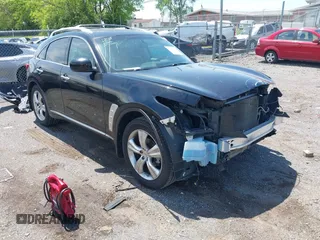 2009 Infiniti FX35 with VIN JNRAS18W69M158488, listed as a IAAI auction lot 42044264 with 90,673 mi miles. Bid and sale history available at carsss.com. Image 1.