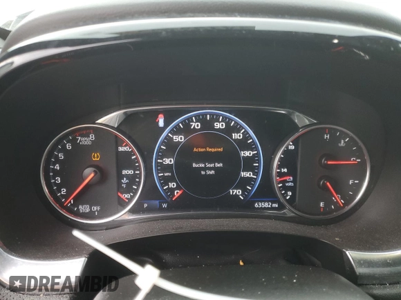 2022 Chevrolet Traverse Premier with VIN 1GNERKKWXNJ175552, listed as a Copart auction lot 41934655 with 63,582 mi miles and Clean title. Bid and sale history available at DreamBid. Image 9.