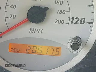 2005 Toyota RAV4 with VIN JTEGD20V350094758, listed as a IAAI auction lot 42033815 with 205,175 mi miles. Bid and sale history available at carsss.com. Image 15.