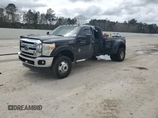2014 Ford F-350 XLT with VIN 1FT8W3DT8EEA51683, listed as a Copart auction lot 48149045 with 139,640 mi miles and Salvage Title. Bid and sale history available at DreamBid. Image 1.