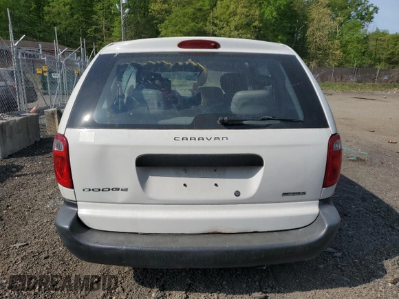 2007 Dodge Caravan SE with VIN 1D4GP25R27B205849, listed as a Copart auction lot 53646375 with 176,541 mi miles and Salvage Title. Bid and sale history available at carsss.com. Image 6.