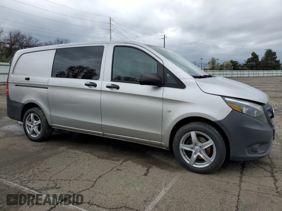 2018 Mercedes-Benz Metris Cargo with VIN WD3PG2EA0J3410329, listed as a Copart auction lot 51676065 with 104,670 mi miles and Salvage Title. Bid and sale history available at carsss.com. Image 4.