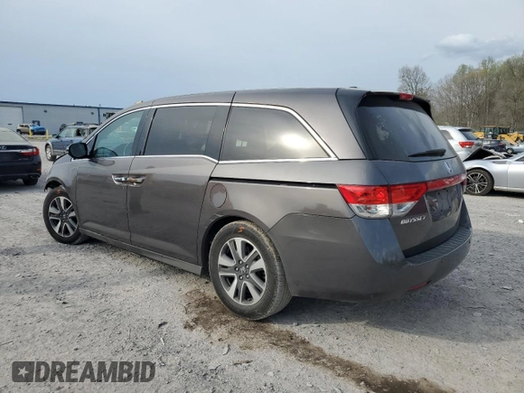 2016 Honda Odyssey Touring Elite with VIN 5FNRL5H99GB095233, listed as a Copart auction lot 51864215 with 152,009 mi miles and Salvage Title. Bid and sale history available at carsss.com. Image 2.
