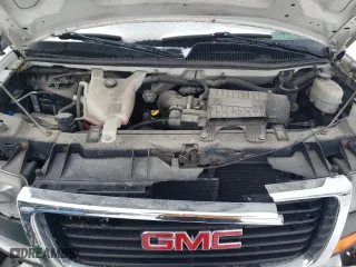 2009 GMC Savana Cargo Van with VIN 1GTGG25C391166769, listed as a Copart auction lot 42091755 with 124,368 mi miles and Clean Title. Bid and sale history available at carsss.com. Image 12.