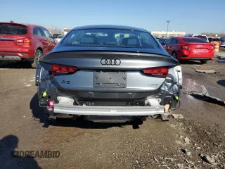 2023 Audi A5 Sportback S line Premium Plus with VIN WAUFACF55PA053337, listed as a Copart auction lot 43801904 with 1,867 mi miles. Bid and sale history available at carsss.com. Image 6.