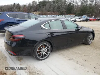 2025 Genesis G70 2.5T with VIN KMTG34SC8SU149077, listed as a Copart auction lot 41567865 with Not provided miles and Salvage title. Bid and sale history available at DreamBid. Image 3.