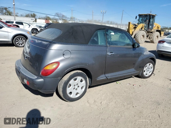 2005 Chrysler PT Cruiser with VIN 3C3EY45X05T362839, listed as a Copart auction lot 84209714 with 156,134 mi miles and Clean Title. Bid and sale history available at carsss.com. Image 3.