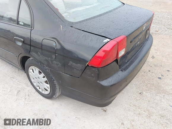 2005 Honda Civic LX with VIN 2HGES16515H500892, listed as a IAAI auction lot 42061903 with 145,710 mi miles and . Bid and sale history available at DreamBid. Image 6.
