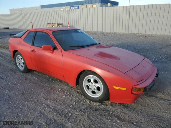 1986 Porsche 944 with VIN WP0AA0942GN450530, listed as a Copart auction lot 75847554 with NaN miles and Clean Title. Bid and sale history available at carsss.com. Image 4.
